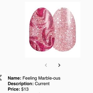 One pair of new Color Street nails.